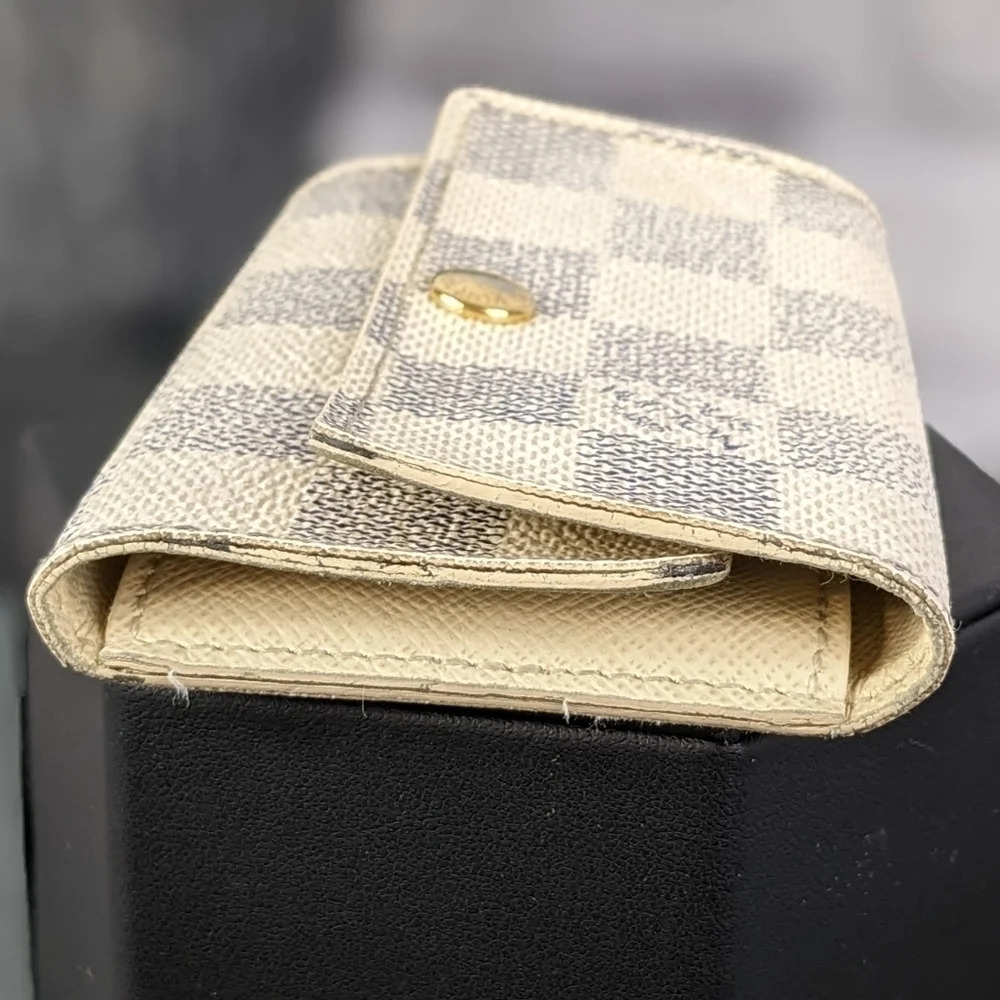 Louis Vuitton Damier Azur Multicles 6 Key Case wallet LV AUTHENTIC - Picture 5 of 16